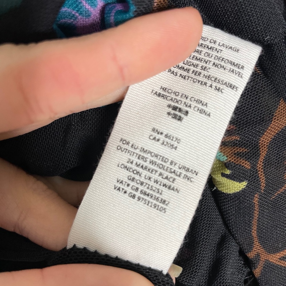 Free People wildflower honey floral print top - Picture 4 of 6